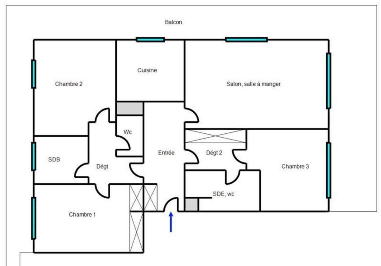 
                                                Vente
                                                 Nice Ouest Lanterne 4 pièces rénové au calme avec piscine et terrasse