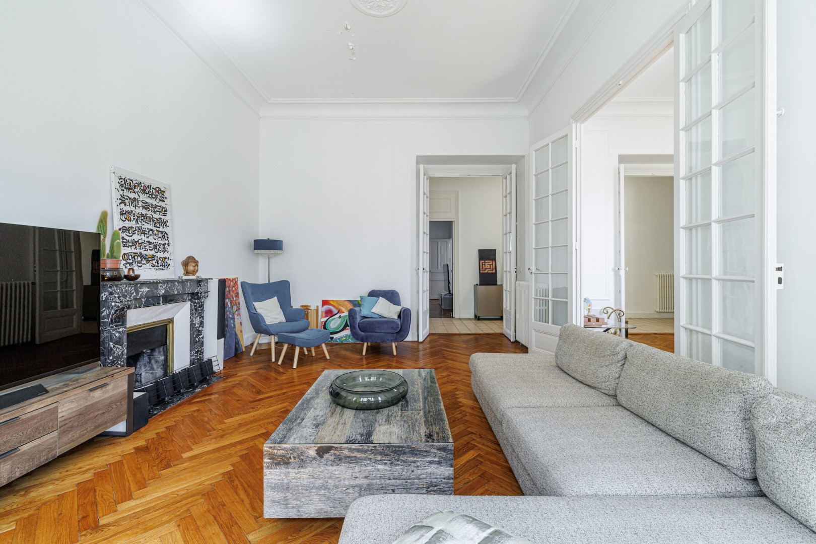 
                                                Vente
                                                 Nice quartier Wilson - Beau 4/5 pièces de 145 m² dans magnifique immeuble bourgeois
