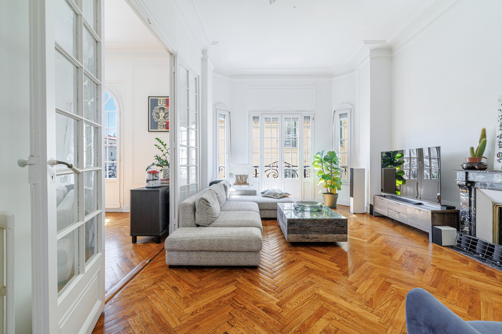 
                                                Vente
                                                 Nice quartier Wilson - Beau 4/5 pièces de 145 m² dans magnifique immeuble bourgeois