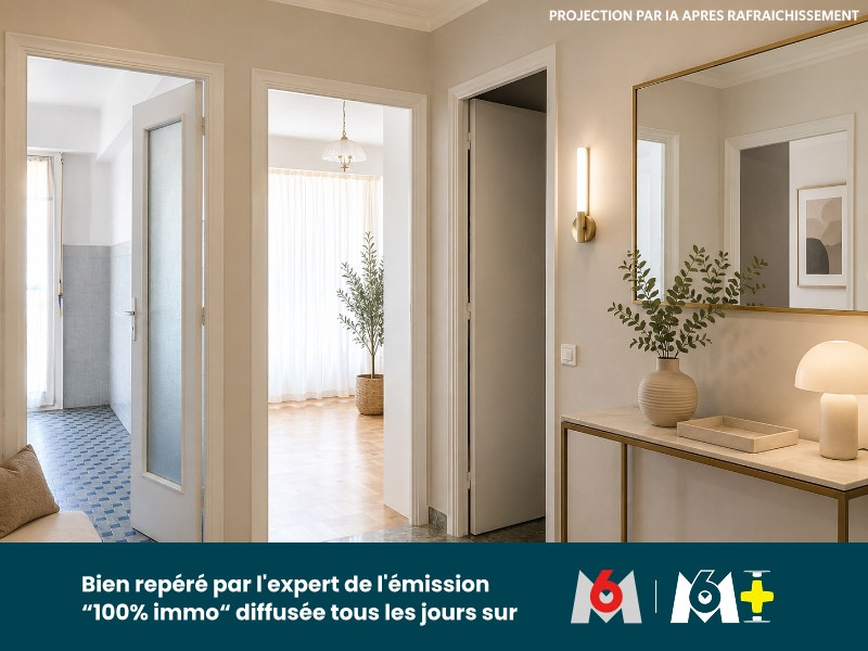 
                                                Vente
                                                 Nice Saint-Barthélemy – Grand 2 pièces lumineux de 56 m², balcon plein sud, à rafraîchir