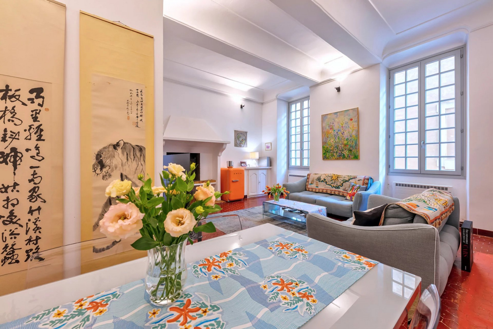 
                                                Vente
                                                 NICE - Vieille Ville : Élégant appartement 3 pièces de 109m² dan