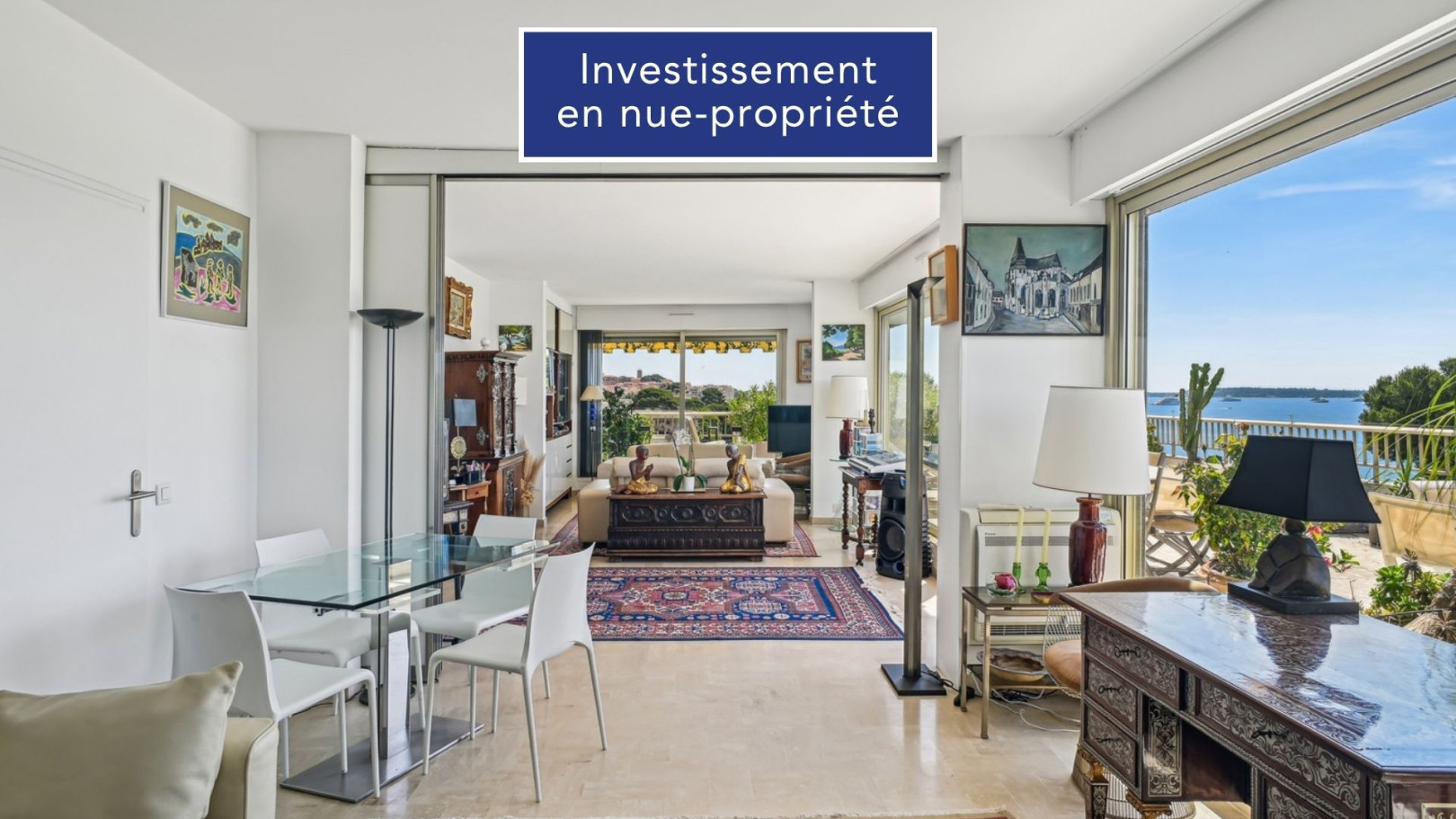 
                                                Vente
                                                 NUE-PROPRIETE- DERNIER ETAGE - 83 M² DE TERRASSES, AVEC 38% DE DECOTE.