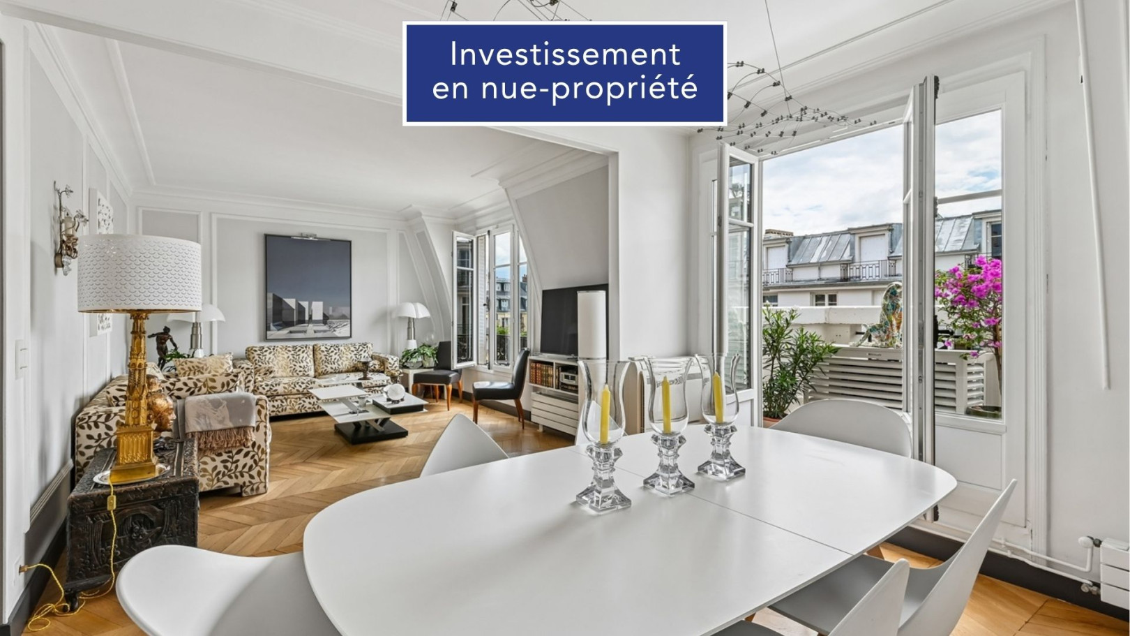 
                                                Vente
                                                 Nue-Propriété, Dernier étage, Quartier recherché, 42% de décote
