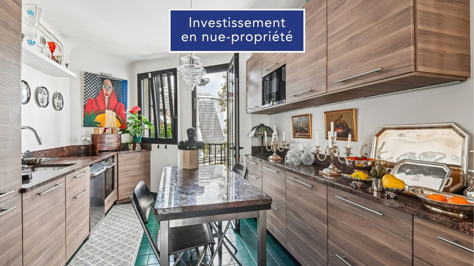 
                                                Vente
                                                 Nue-Propriété, Dernier étage, Quartier recherché, 42% de décote