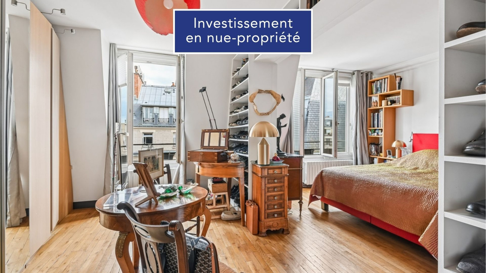 
                                                Vente
                                                 Nue-Propriété, Dernier étage, Quartier recherché, 42% de décote