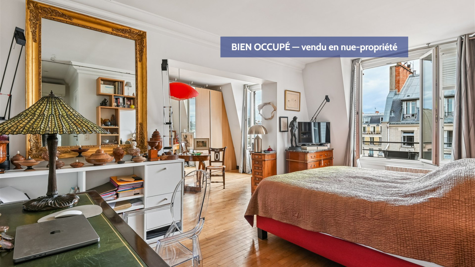 
                                                Vente
                                                 Nue-Propriété, Dernier étage, Quartier recherché, 42% de décote