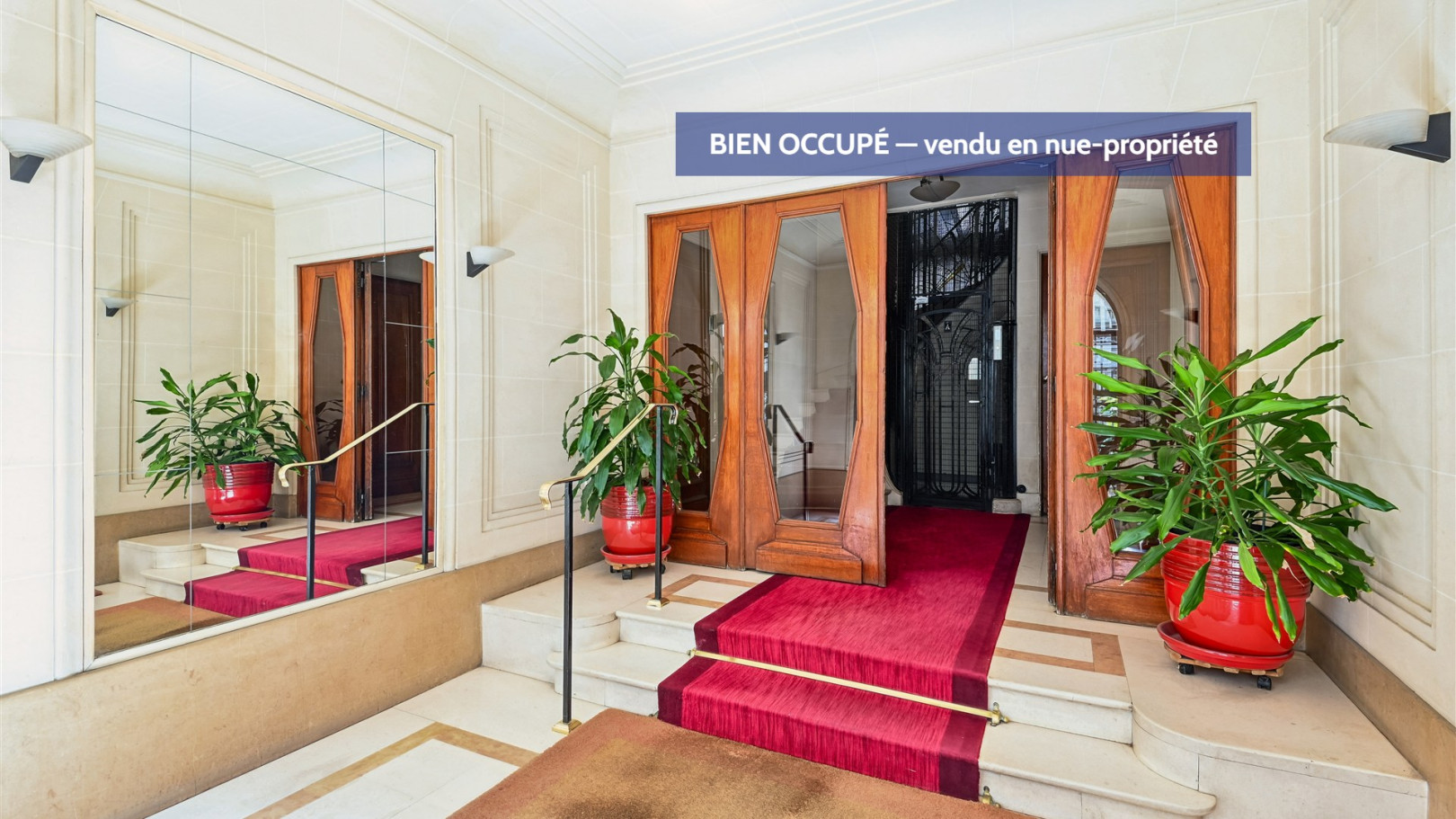 
                                                Vente
                                                 Nue-Propriété, Dernier étage, Quartier recherché, 42% de décote