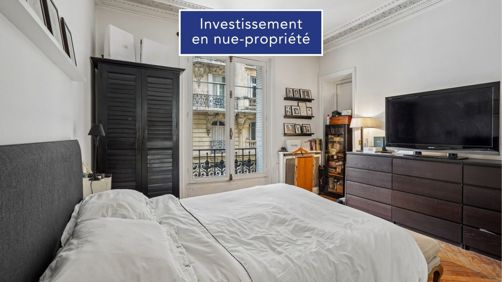 
                                                Vente
                                                 Opportunité d'investissement à moins de 6000 € le m2 dans le 16ème en nue-propriété