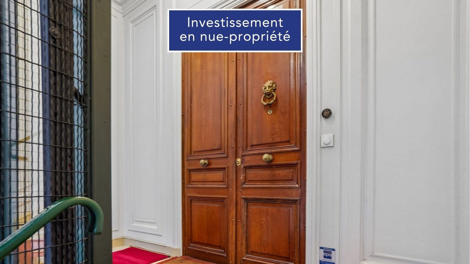 
                                                Vente
                                                 Opportunité d'investissement à moins de 6000 € le m2 dans le 16ème en nue-propriété