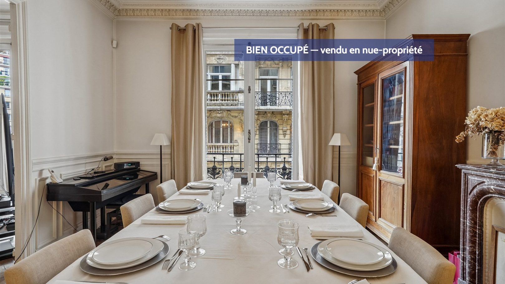 
                                                Vente
                                                 Opportunité d'investissement à moins de 6000 € le m2 dans le 16ème en nue-propriété