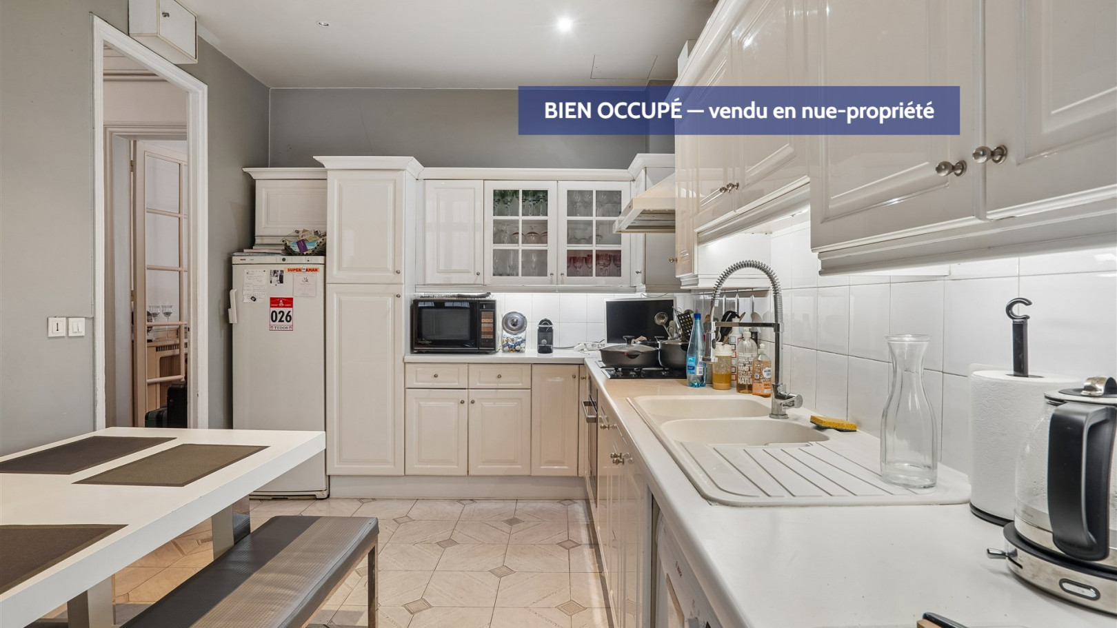 
                                                Vente
                                                 Opportunité d'investissement à moins de 6000 € le m2 dans le 16ème en nue-propriété