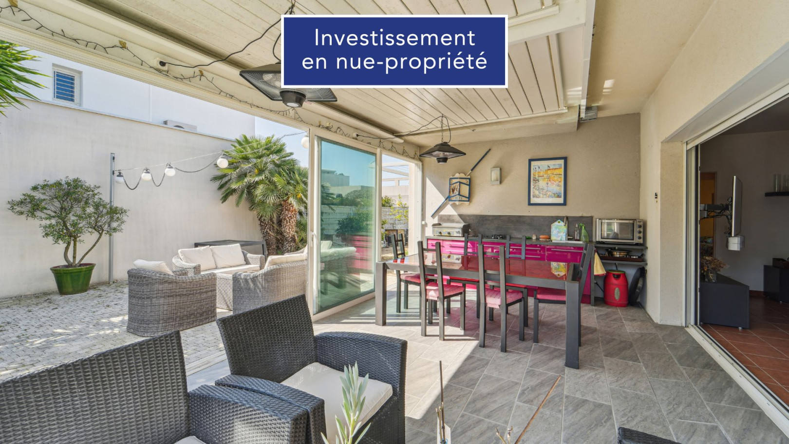 
                                                Vente
                                                 OPPORTUNITE D'INVESTISSEMENT EN NUE-PROPRIÉTÉ À SETE