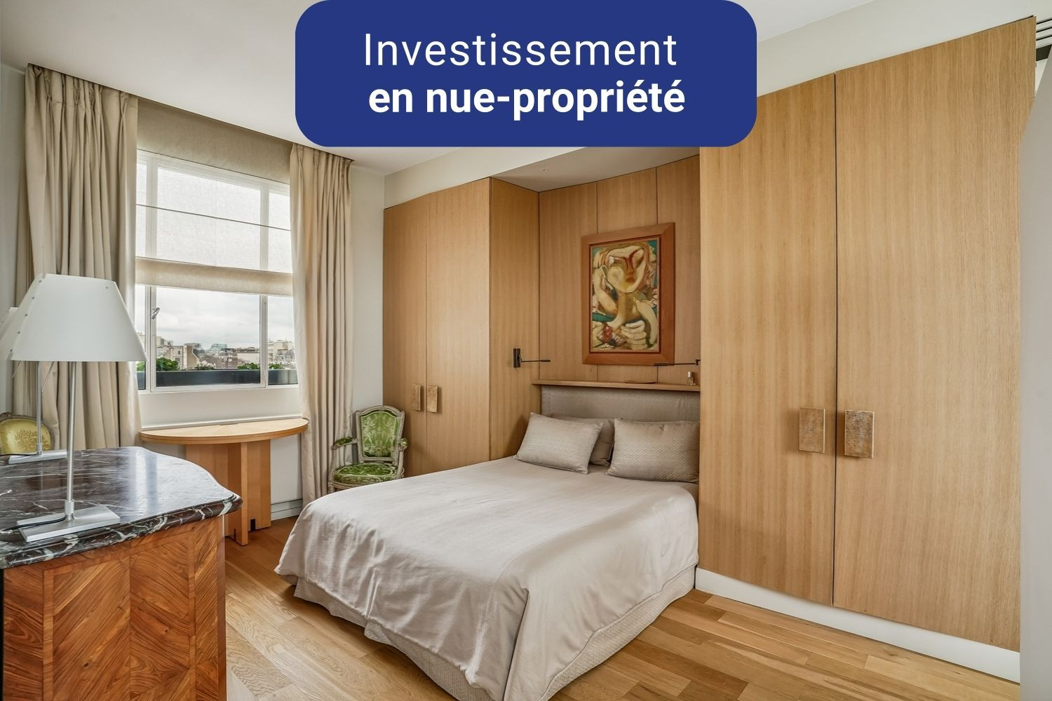 
                                                Vente
                                                 Opportunité d'investissement en nue-propriété avec 43% décote