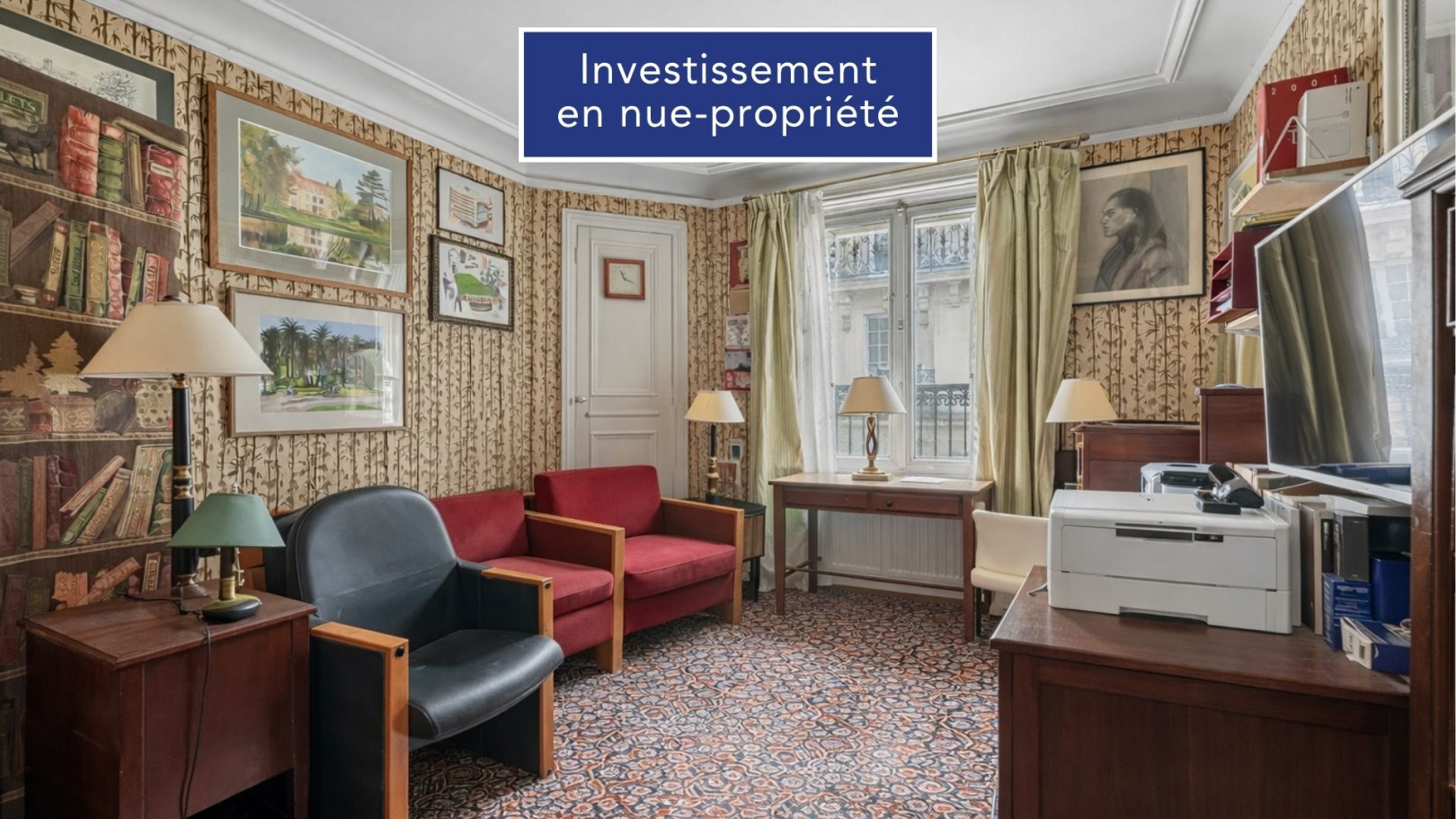 
                                                Vente
                                                 Opportunité d'investissement en nue-propriété, Paris 17