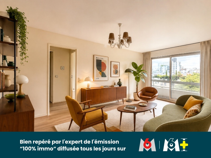 
                                                Vente
                                                 Paris 15ème - Quartier St Lambert - Appartement 2 pieces 46m2 avec terrasse - 8eme etage - calme et lumineux
