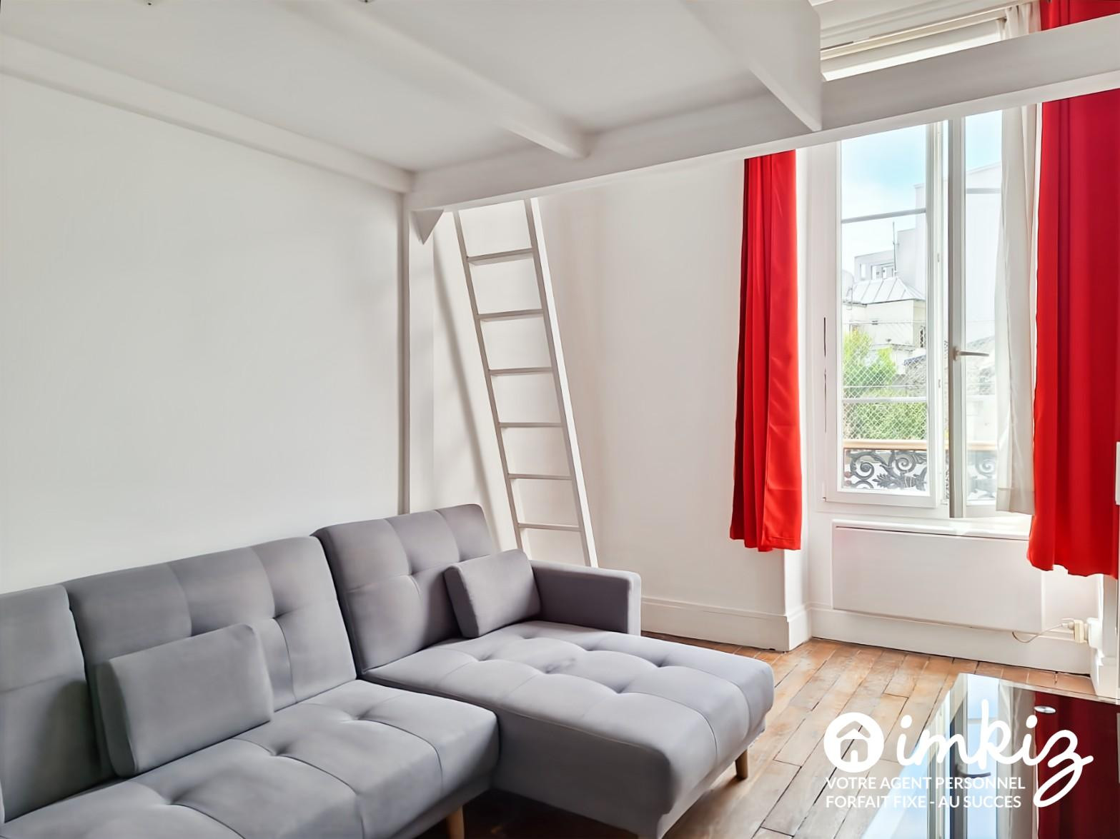 
                                                Vente
                                                 Paris 20ᵉ  Studio avec mezzanine et cour privative