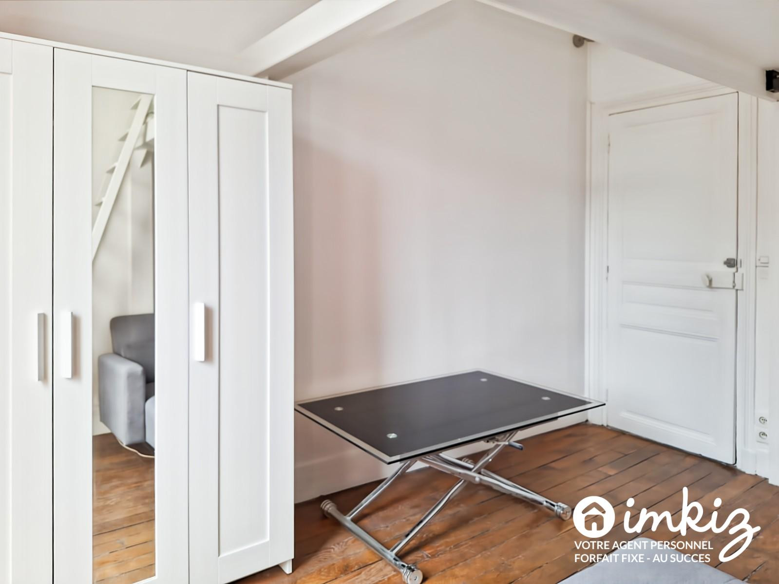 
                                                Vente
                                                 Paris 20ᵉ  Studio avec mezzanine et cour privative