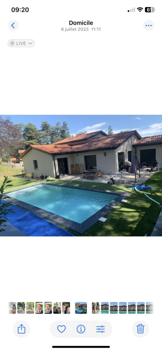 
                                                Location
                                                 Particulier loue villa récente 157m2 avec piscine