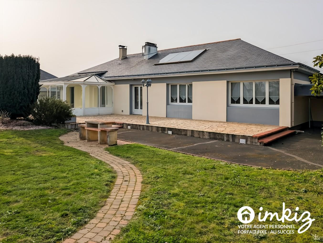 
                                                Vente
                                                 Pavillon Plain Pieds 7 pièces - Terrain 957 m²