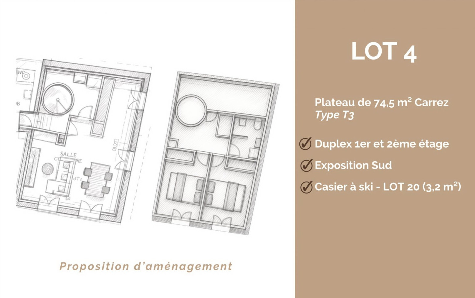 
                                                Vente
                                                 Pelvoux : Beau potentiel pour ce T3 duplex