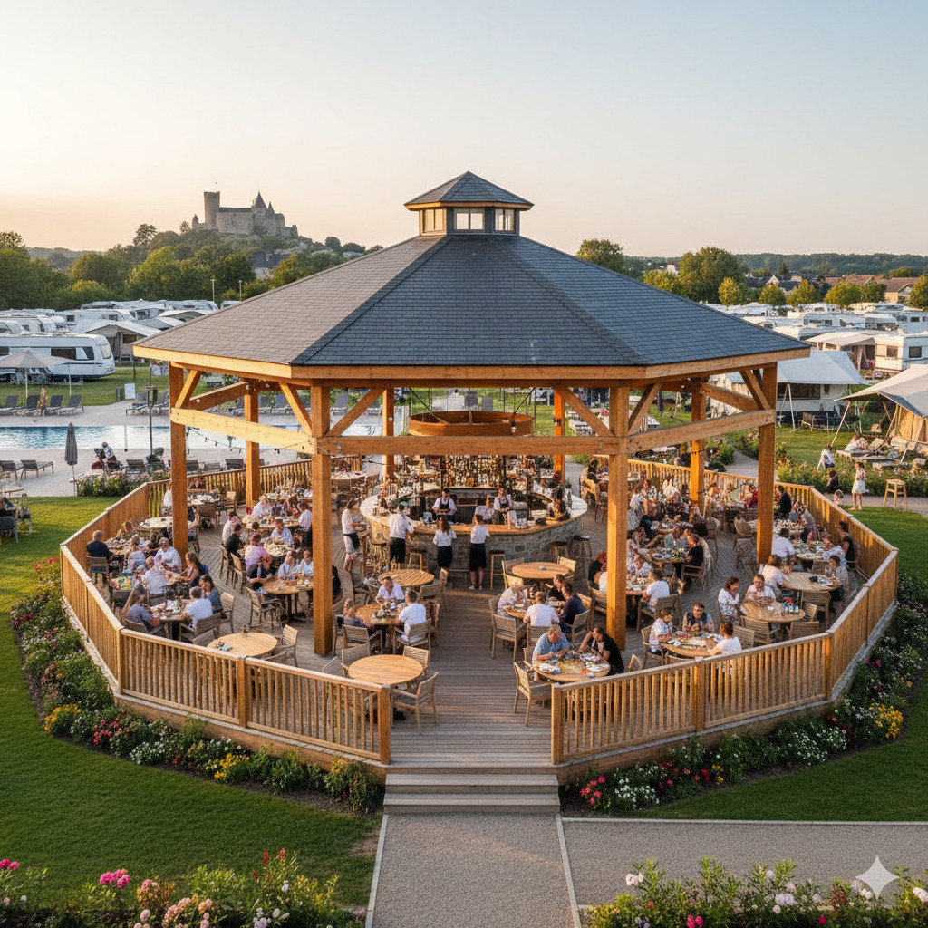 
                                                Vente
                                                 PERIGORD CAMPING FAMILIAL 3* 24 HA