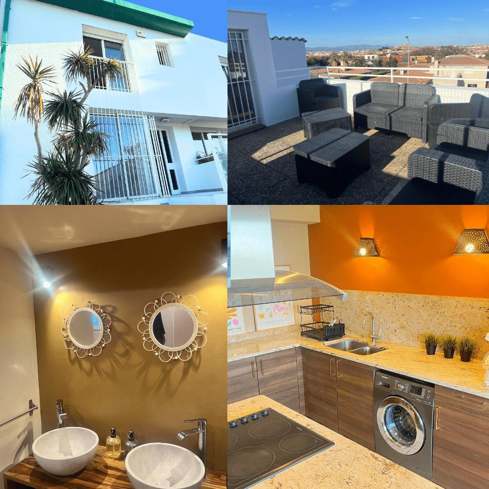 
                                                Colocation
                                                 PERPI SUD - Chambre accès privé - Villa Moderne