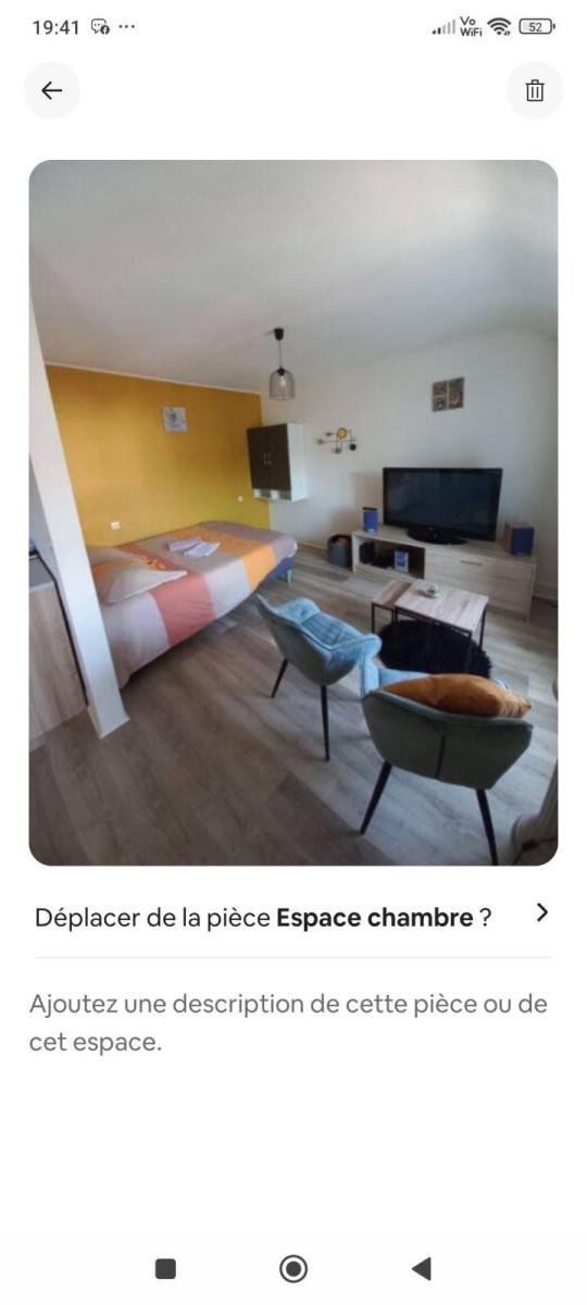 
                                                Location
                                                 Petit studio cosy