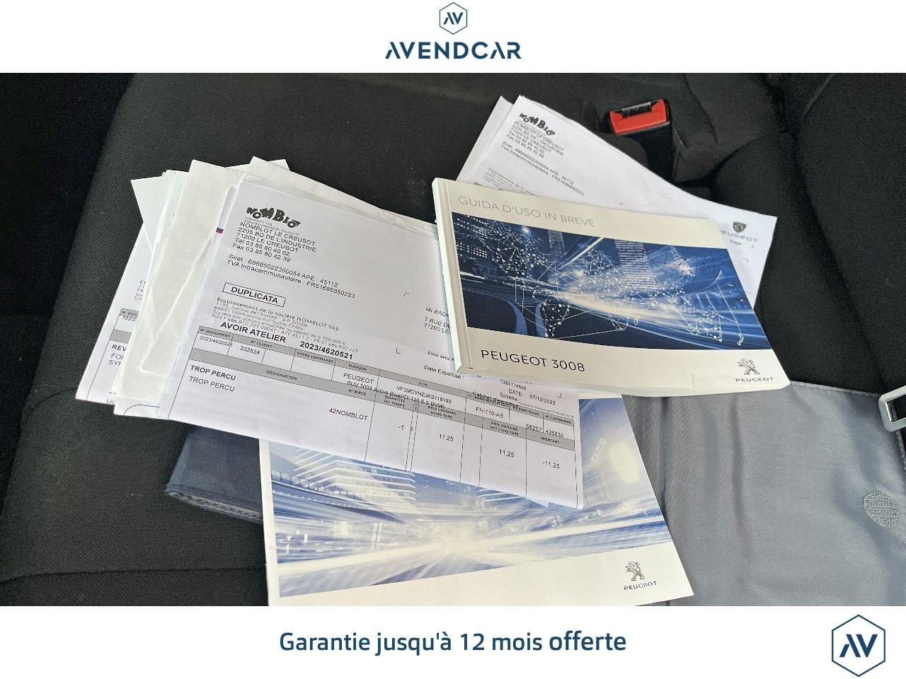 
                                                Voiture
                                                 PEUGEOT 3008 GENERATION-II 1.5 BLUEHDI 130 ACTIVE