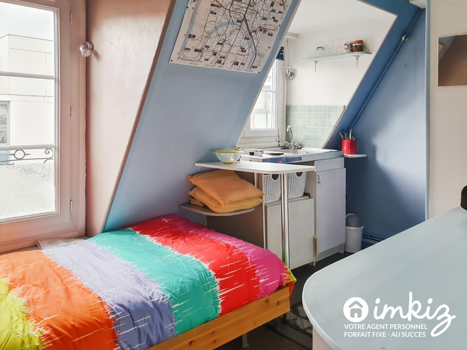 
                                                Vente
                                                 Pied-à-terre parisien 1 pièce