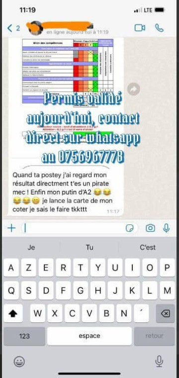 
                                                Autres Services
                                                 Plan permis