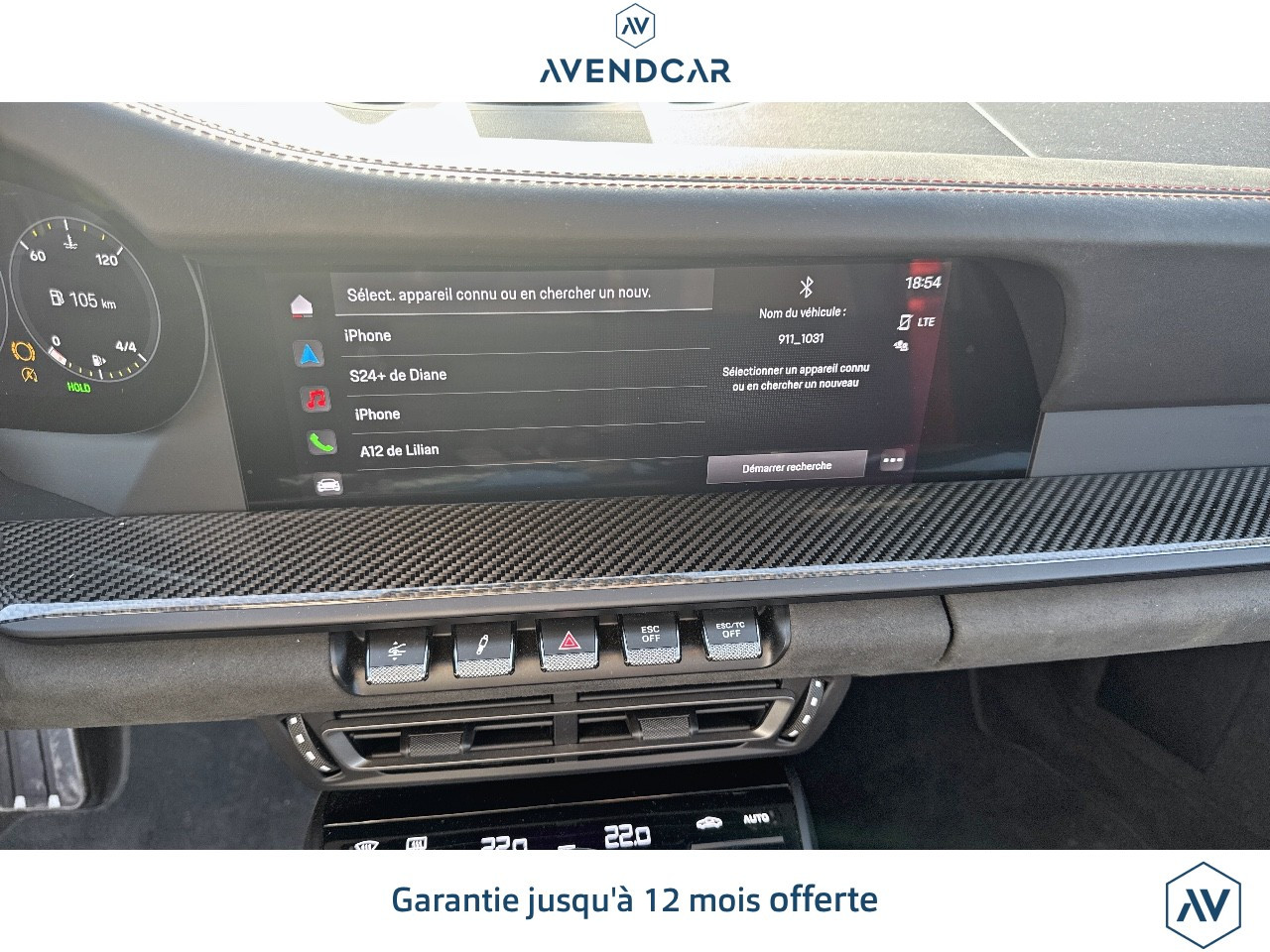 
                                                Voiture
                                                 PORSCHE 911 GT3 PDK BVA