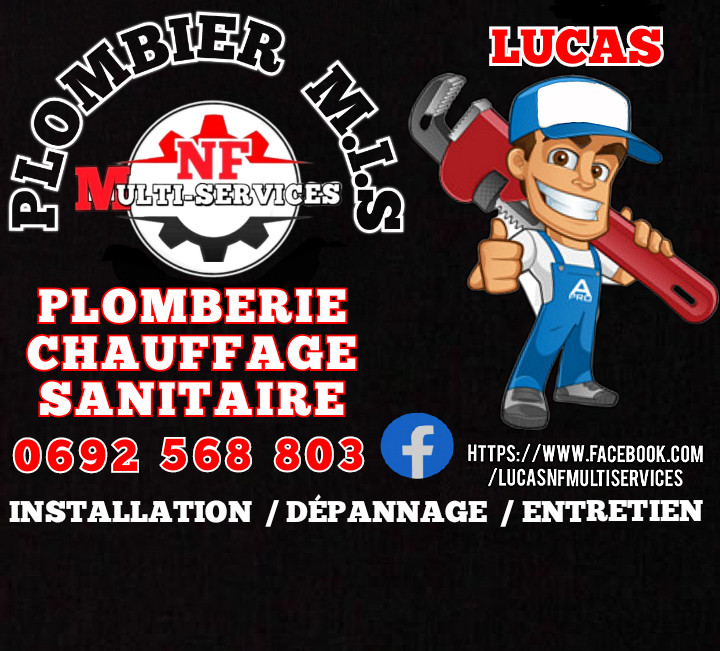 
                                                Travaux, bricolage, jardinage
                                                 PRESTATAIRE DE SERVICES PLOMBERIE/SANITAIRE