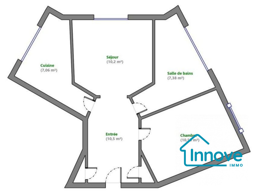 
                                                Vente
                                                 Proche gare de Porchefontaine : 2/3 pièces plein de charme avec