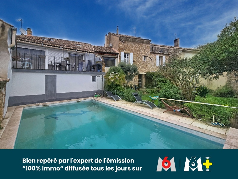 
                                                Vente
                                                 PROPRIETE DE CHARME AU PIED DU CHATEAU COMPOSE DE DEUX HABITATIONS ET DEPENDANCES AVEC PISCINE