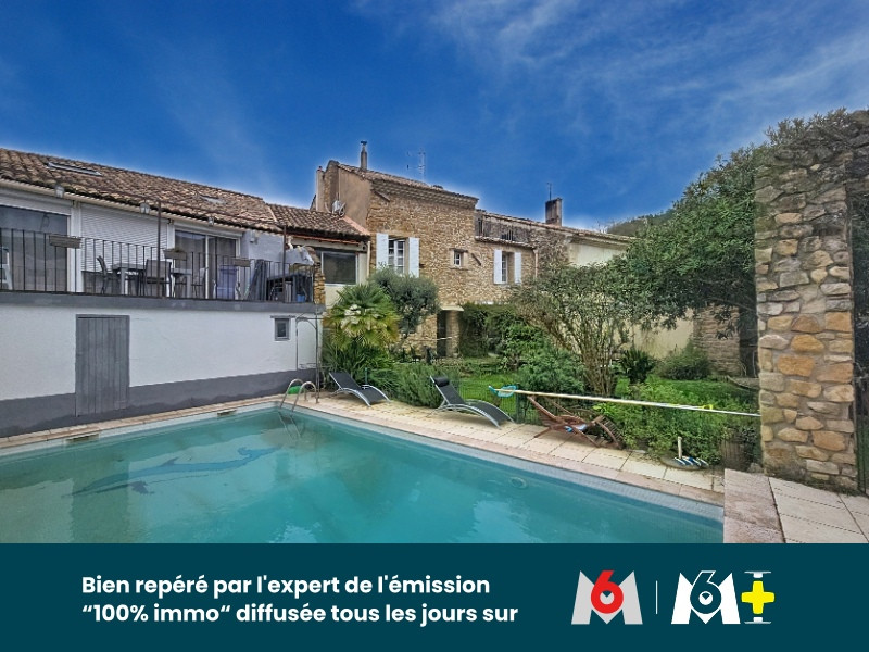
                                                Vente
                                                 PROPRIETE DE CHARME AU PIED DU CHATEAU COMPOSE DE DEUX HABITATIONS ET DEPENDANCES AVEC PISCINE