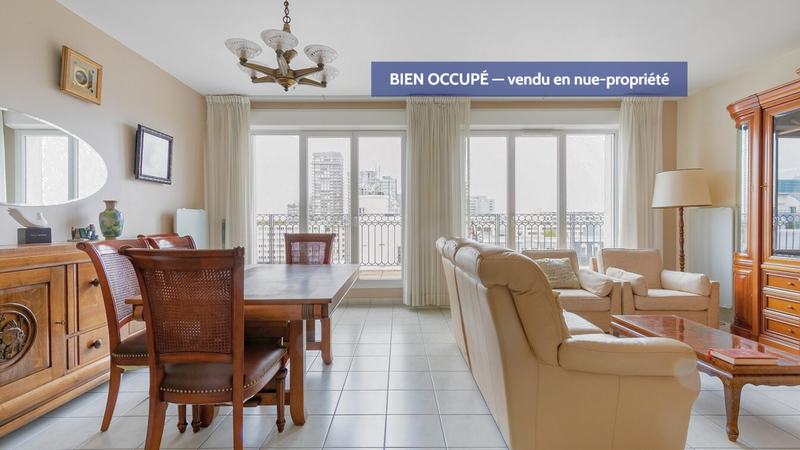 
                                                Vente
                                                 PUTEAUX – Appartement – 100 m² – Terrasses – Centre-Ville
