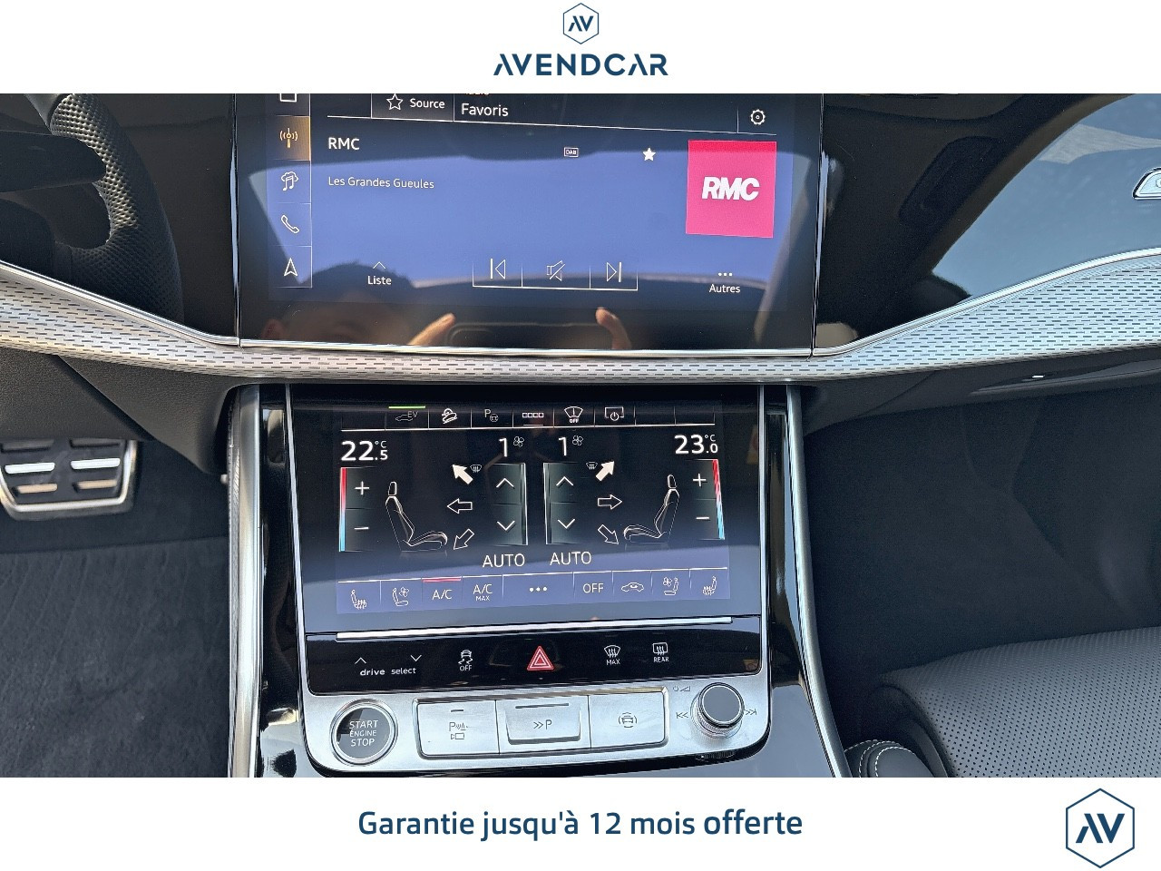 
                                                Voiture
                                                 Q8 3.0 60 TFSIE 490H 340 PHEV HYBRID 25.9KWH COMPETITION QUATTRO TIPTRONIC BVA