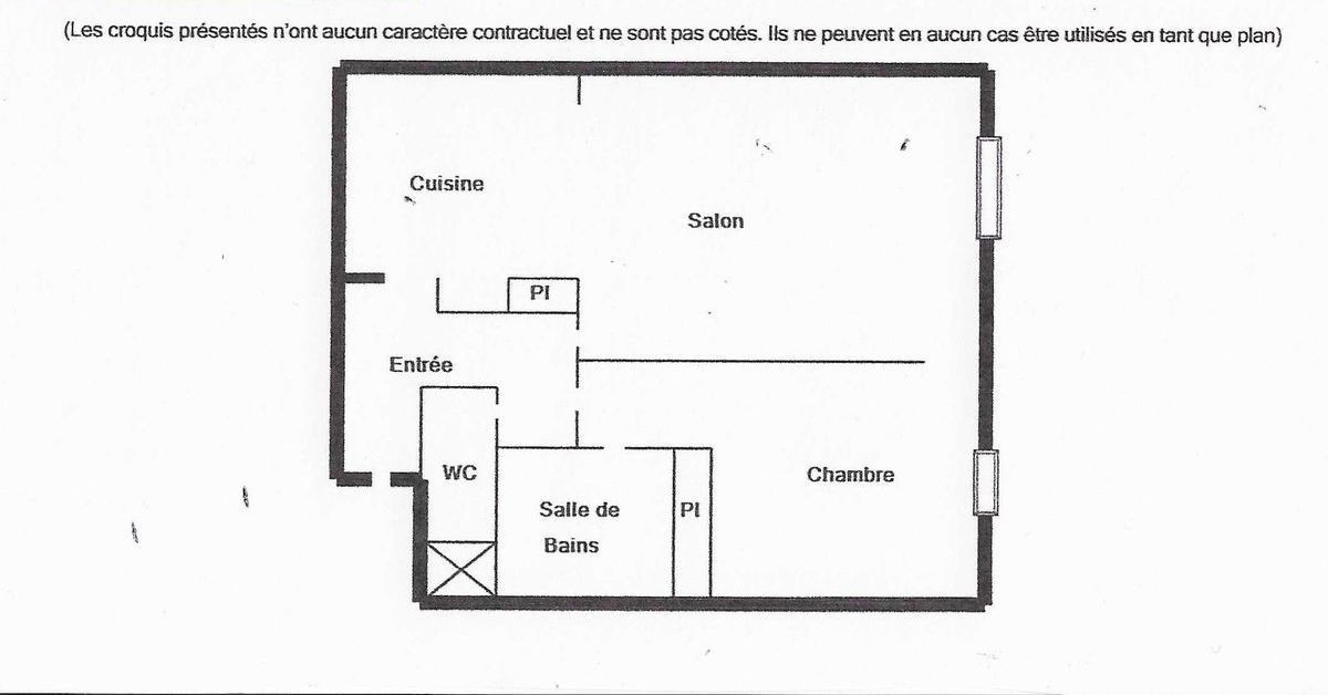 
                                                Location
                                                 Quai de Grenelle - Appartement T2 - 48 m²