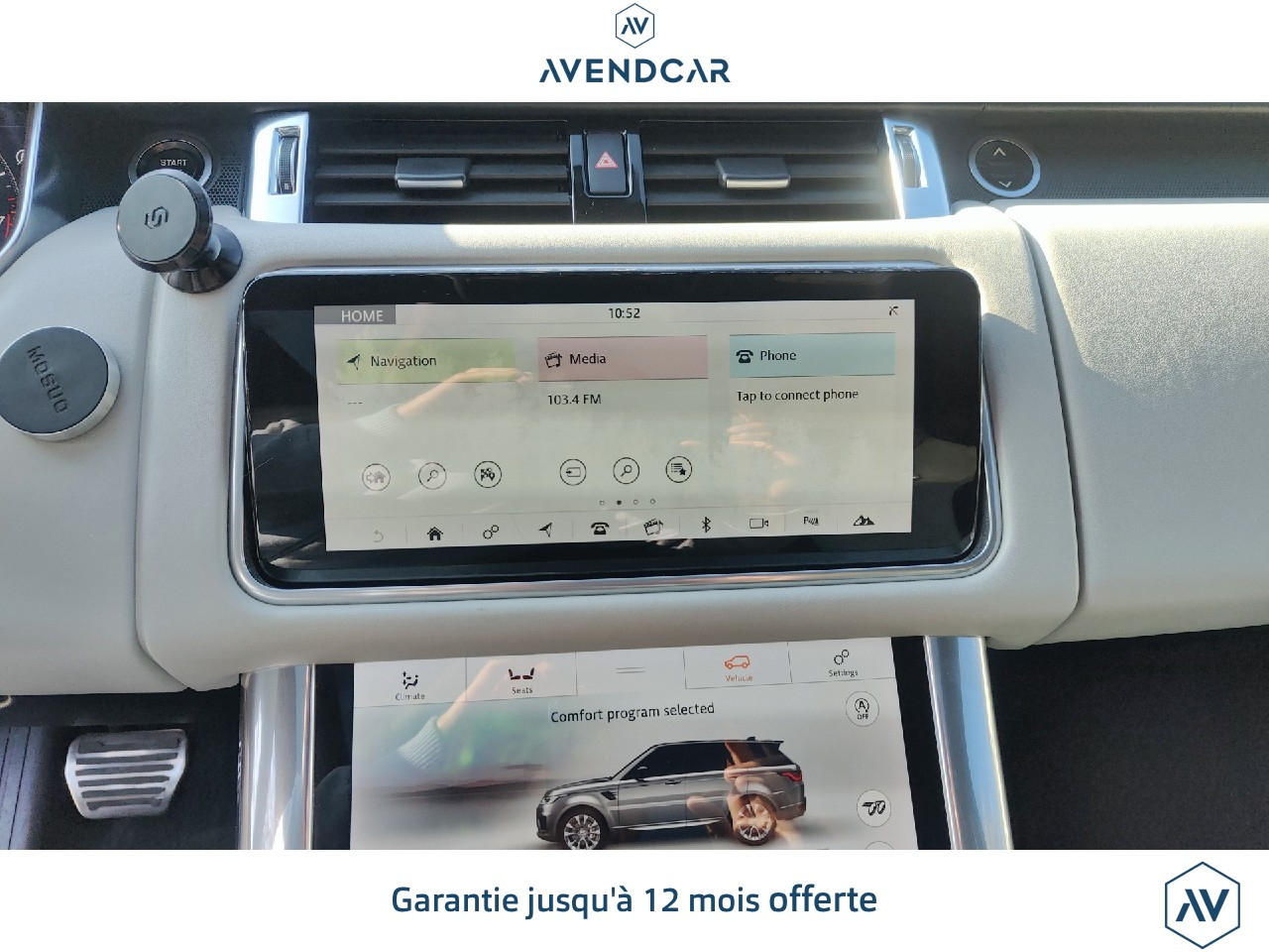 
                                                Voiture
                                                 RANGE ROVER SPORT 5.0 575 SVR 4WD COMMANDSHIFT BVA