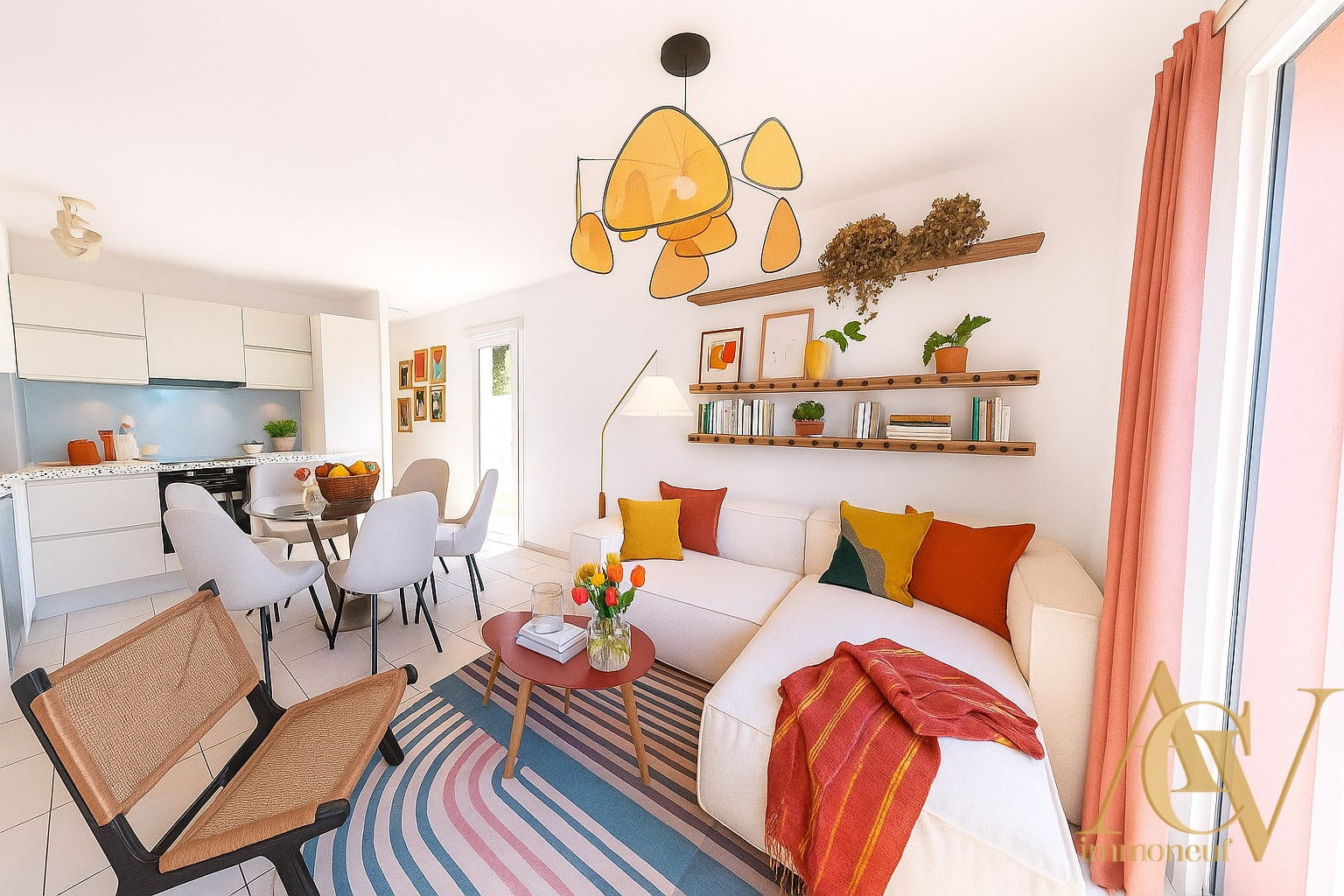 
                                                Vente
                                                 Rare à Cogolin : T3 dernier étage avec piscine