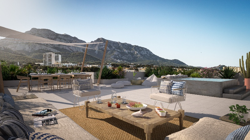 
                                                Vente
                                                 RARE À LA VENTE –TERRASSE 162m2 MARSEILLE 8ᵉ – VIEILLE CHAPELLE