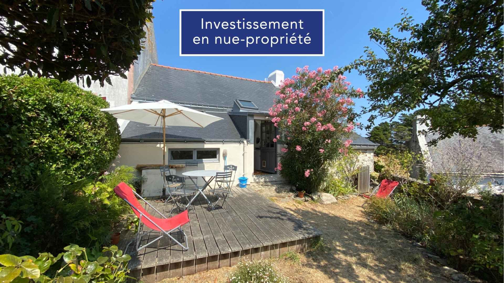 
                                                Vente
                                                 RARE : OPPORTUNITE EN NUE-PROPRIÉTÉ A BELLE-ILE, TRES PROCHE DE LA PLAGE
