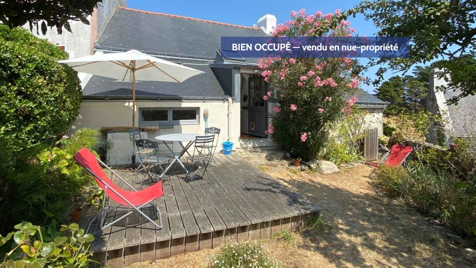 
                                                Vente
                                                 RARE : OPPORTUNITE EN NUE-PROPRIÉTÉ A BELLE-ILE, TRES PROCHE DE LA PLAGE