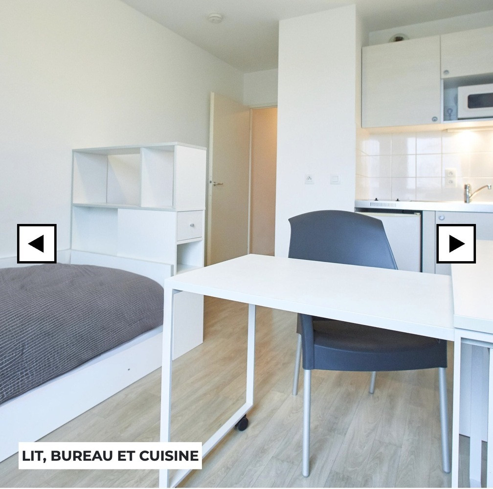 
                                                Location
                                                 Résidence Etudiante - 2 pièces - 41m2