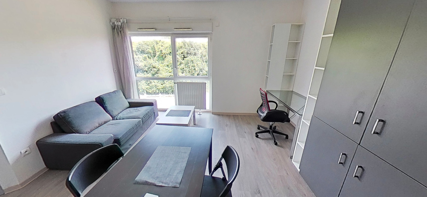 
                                                Location
                                                 Résidence étudiante 2 pièces