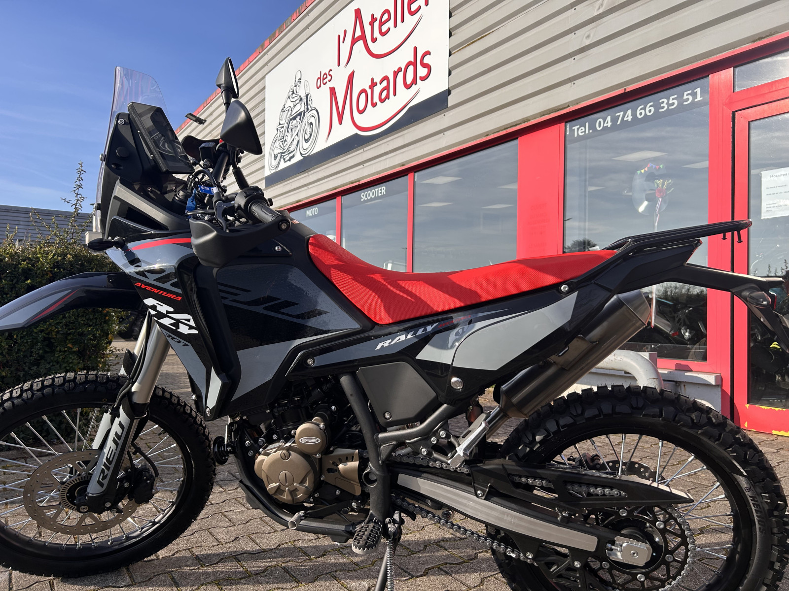 
                                                Moto - Scooter
                                                 Rieju 😉 RIEJU -Aventura Rally 307 – NEUVE - GARANTIE 24 MOIS- 0 KM] 😉  4 899 € 2026