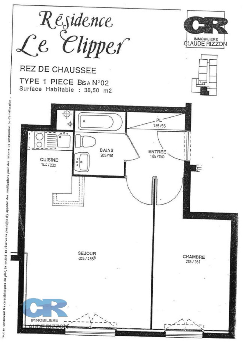 
                                                Vente
                                                 RIVES DE MEURTHE - F2 à vendre