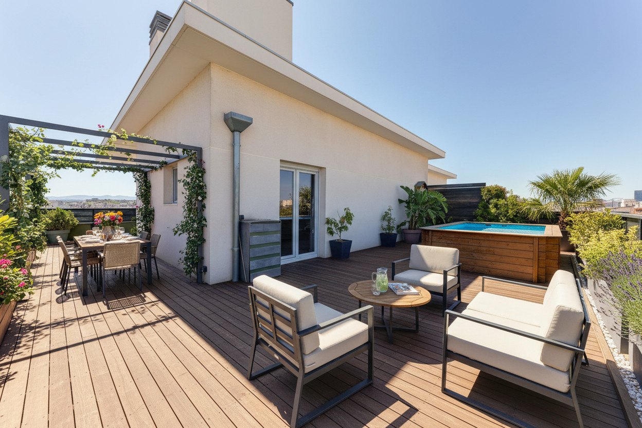 
                                                Vente
                                                 Rooftop avec vue et terrasse exceptionnelles