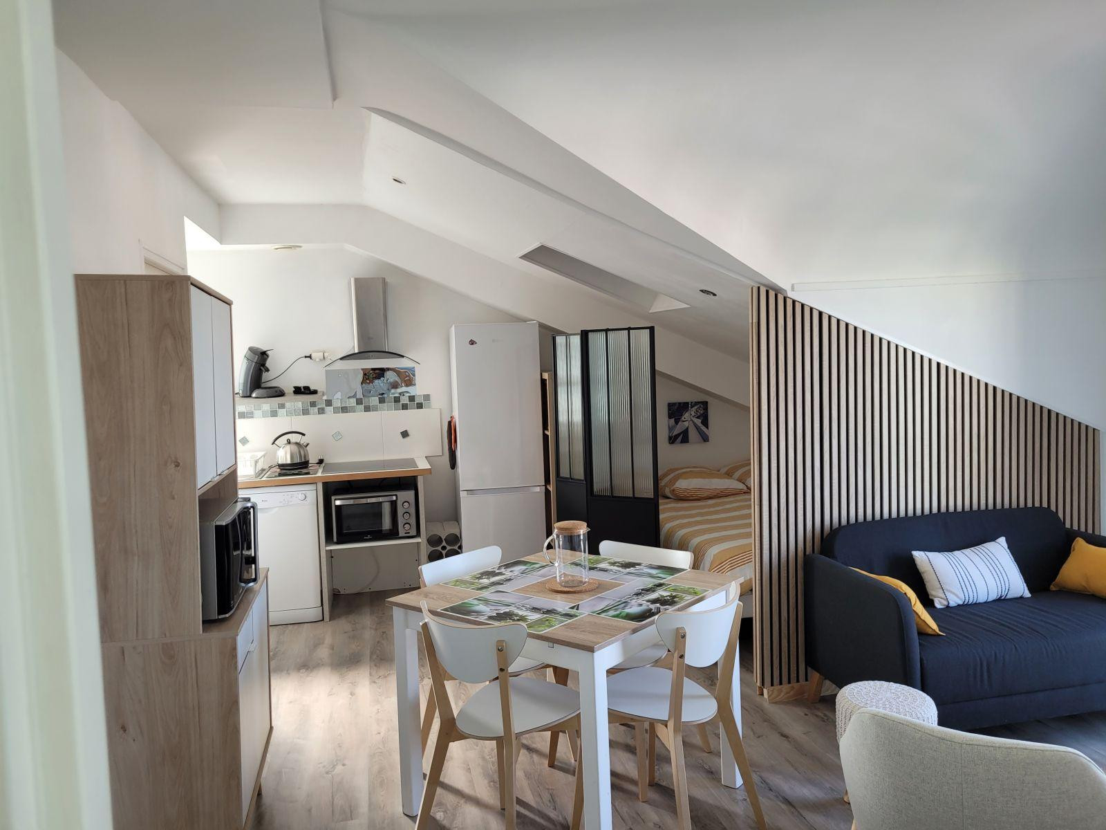 
                                                Location
                                                 ROYAN Pontaillac loc.meublée 1 à  12 mois possible