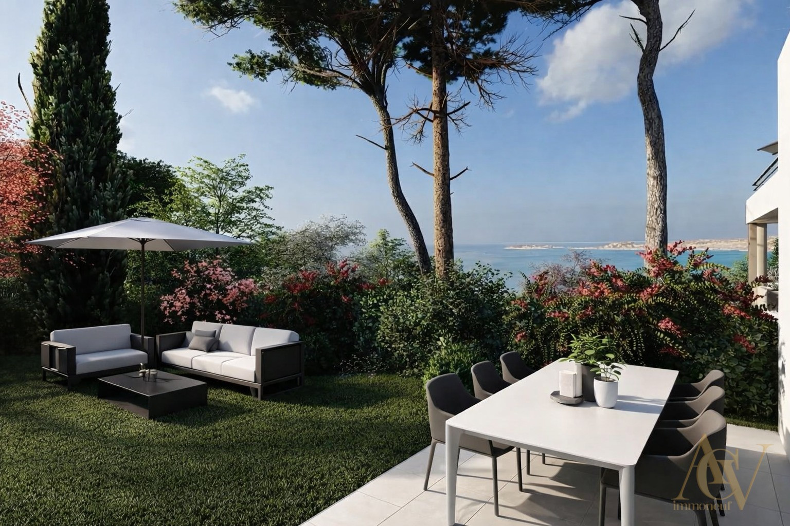 
                                                Vente
                                                 SANARY– Appartement 4 pièces d’exception face à la mer